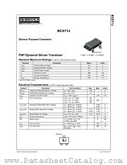 BCX71J datasheet pdf Fairchild Semiconductor