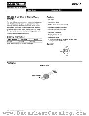 BUZ71A datasheet pdf Fairchild Semiconductor