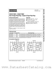 CD40175BC datasheet pdf Fairchild Semiconductor