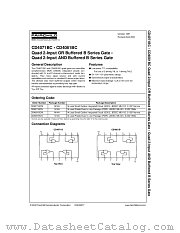 CD4081BC datasheet pdf Fairchild Semiconductor