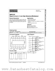 DM74157 datasheet pdf Fairchild Semiconductor