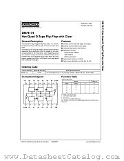 DM74174 datasheet pdf Fairchild Semiconductor