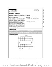 DM7446A datasheet pdf Fairchild Semiconductor
