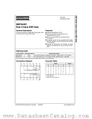 DM74AS21 datasheet pdf Fairchild Semiconductor