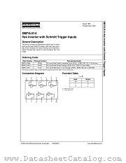 DM74LS14 datasheet pdf Fairchild Semiconductor