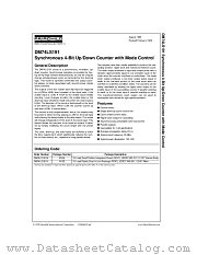 DM74LS191 datasheet pdf Fairchild Semiconductor
