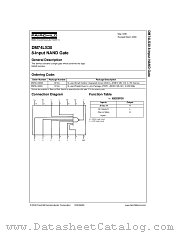 DM74LS30 datasheet pdf Fairchild Semiconductor