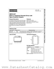DM74LS47 datasheet pdf Fairchild Semiconductor
