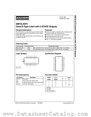 DM74LS573 datasheet pdf Fairchild Semiconductor