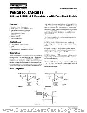 FAN2510 datasheet pdf Fairchild Semiconductor
