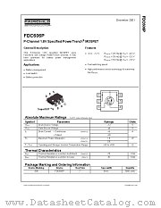 FDC606P datasheet pdf Fairchild Semiconductor