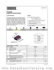 FDC6303N datasheet pdf Fairchild Semiconductor