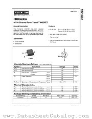 FDD6630A datasheet pdf Fairchild Semiconductor