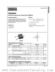 FDD6690A datasheet pdf Fairchild Semiconductor