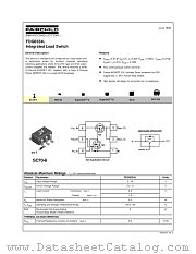 FDG6324L datasheet pdf Fairchild Semiconductor