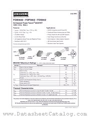 FDI3652 datasheet pdf Fairchild Semiconductor