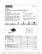 FDR858P datasheet pdf Fairchild Semiconductor