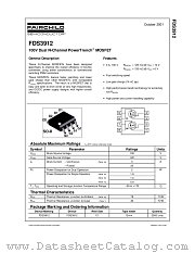 FDS3912 datasheet pdf Fairchild Semiconductor