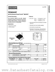 FDS6064N7 datasheet pdf Fairchild Semiconductor