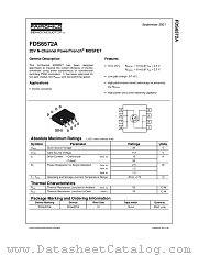 FDS6572A datasheet pdf Fairchild Semiconductor