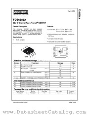FDS6688A datasheet pdf Fairchild Semiconductor