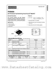 FDS6694 datasheet pdf Fairchild Semiconductor