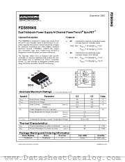 FDS6984S datasheet pdf Fairchild Semiconductor