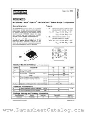 FDS6992S datasheet pdf Fairchild Semiconductor