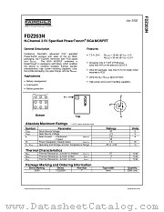 FDZ203N datasheet pdf Fairchild Semiconductor