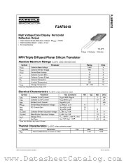 FJAF6810 datasheet pdf Fairchild Semiconductor