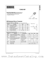 FJN3313R datasheet pdf Fairchild Semiconductor