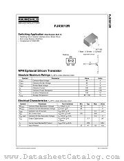 FJX3012R datasheet pdf Fairchild Semiconductor
