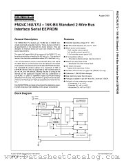 FM24C16U datasheet pdf Fairchild Semiconductor