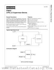 FM803S datasheet pdf Fairchild Semiconductor