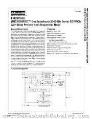 FM93CS56 datasheet pdf Fairchild Semiconductor