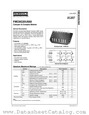 FMC6G20US60 datasheet pdf Fairchild Semiconductor