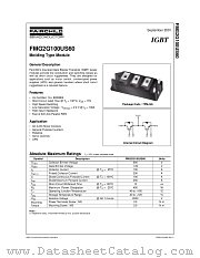 FMG2G100US60 datasheet pdf Fairchild Semiconductor