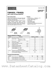 FQB4N20L datasheet pdf Fairchild Semiconductor