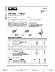 FQB9N08L datasheet pdf Fairchild Semiconductor