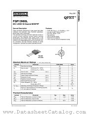 FQP13N06L datasheet pdf Fairchild Semiconductor