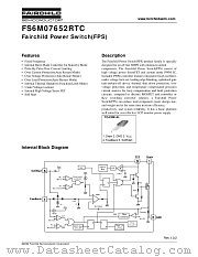 FS6M07652RTC datasheet pdf Fairchild Semiconductor
