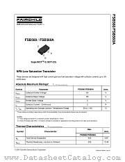 FSB560A datasheet pdf Fairchild Semiconductor