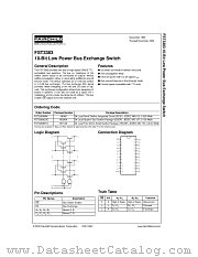 FST3383 datasheet pdf Fairchild Semiconductor