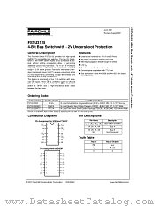 FSTU3125 datasheet pdf Fairchild Semiconductor