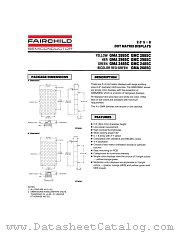 GMC2485C datasheet pdf Fairchild Semiconductor
