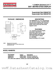 GMC8275C datasheet pdf Fairchild Semiconductor