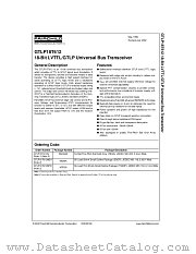 GTLP18T612 datasheet pdf Fairchild Semiconductor