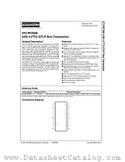 GTLP8T306 datasheet pdf Fairchild Semiconductor