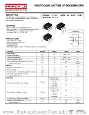 H11B255 datasheet pdf Fairchild Semiconductor