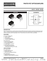 H11F2 datasheet pdf Fairchild Semiconductor